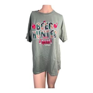 Vintage Gildan Beer Hunter From Hell Graphic Tee – Size L